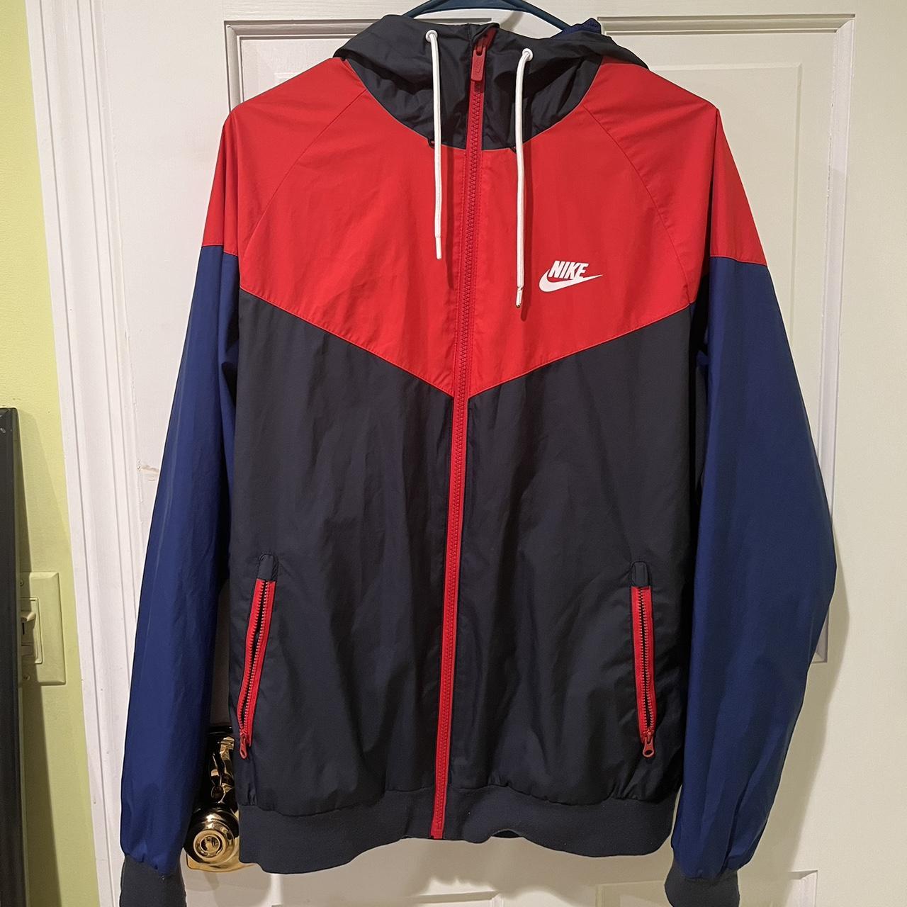 women's nike colorblock windbreaker
