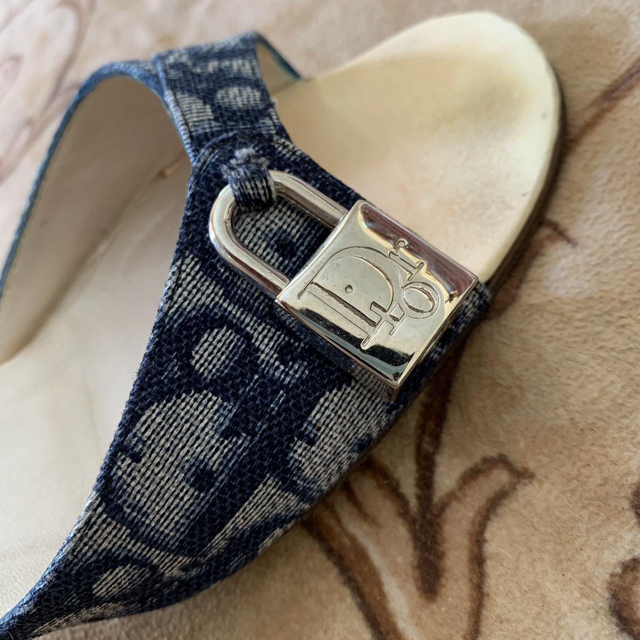 Dior Vintage Denim Lock and Key Heels (37) – Vintage Luxury Bazaar