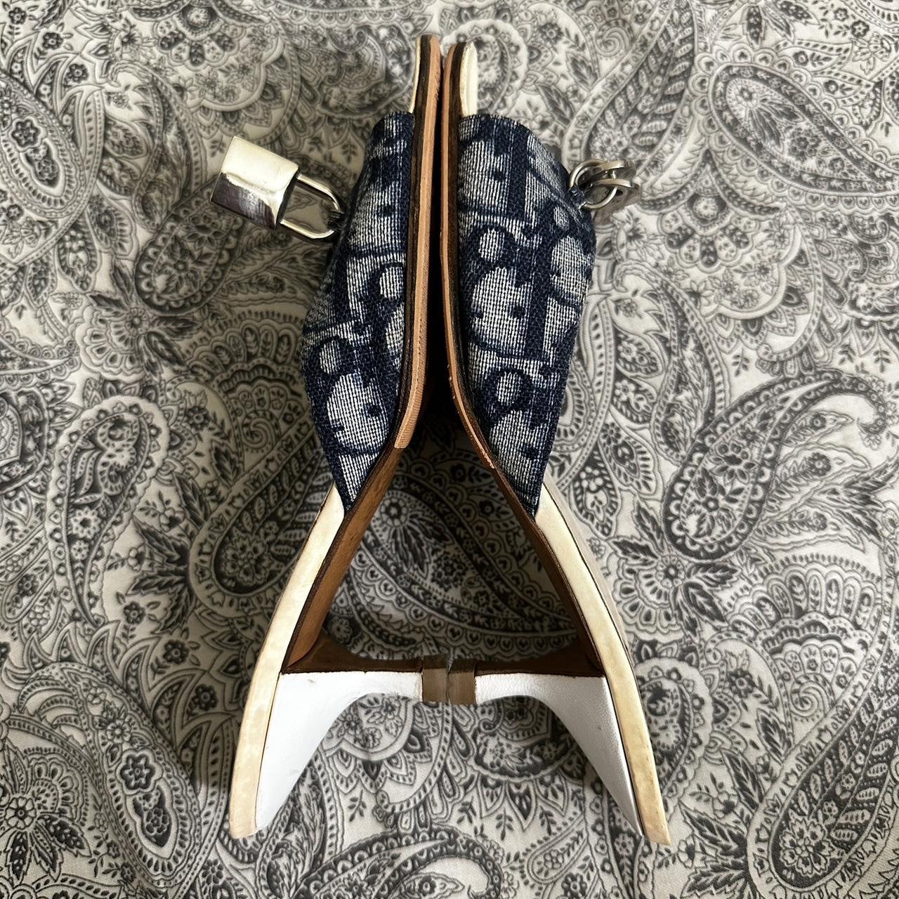 Dior Vintage Denim Lock and Key Heels (37) – Vintage Luxury Bazaar