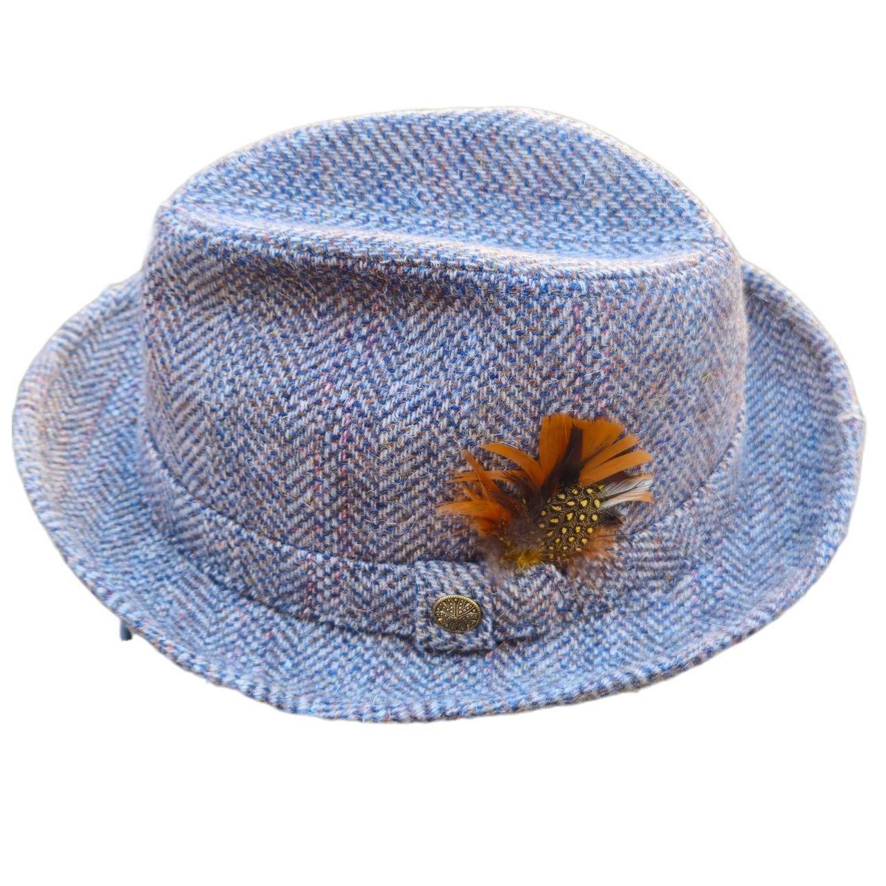 Pendleton Men's Tweed Hat - Blue – Pendleton Blue… - image 1