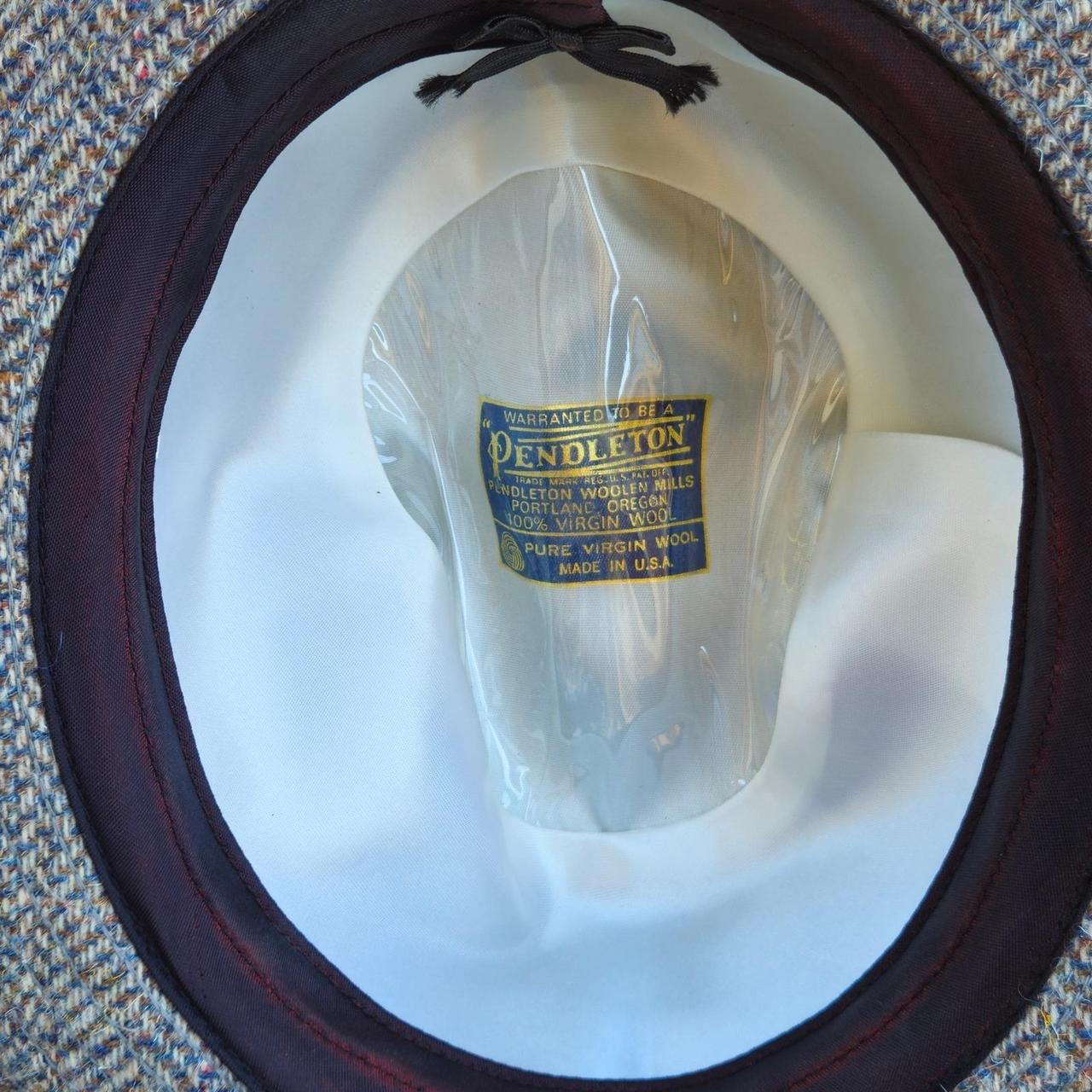 Pendleton Men's Tweed Hat - Blue – Pendleton Blue… - image 4