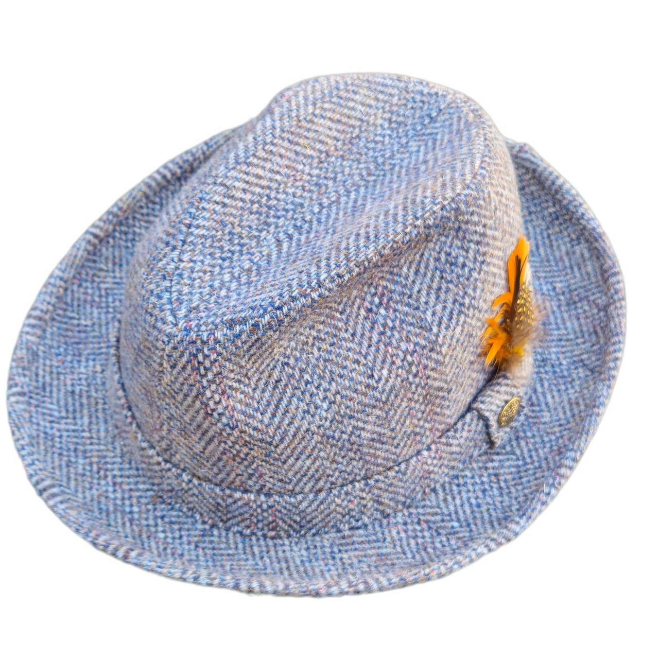 Pendleton Men's Tweed Hat - Blue – Pendleton Blue… - image 3
