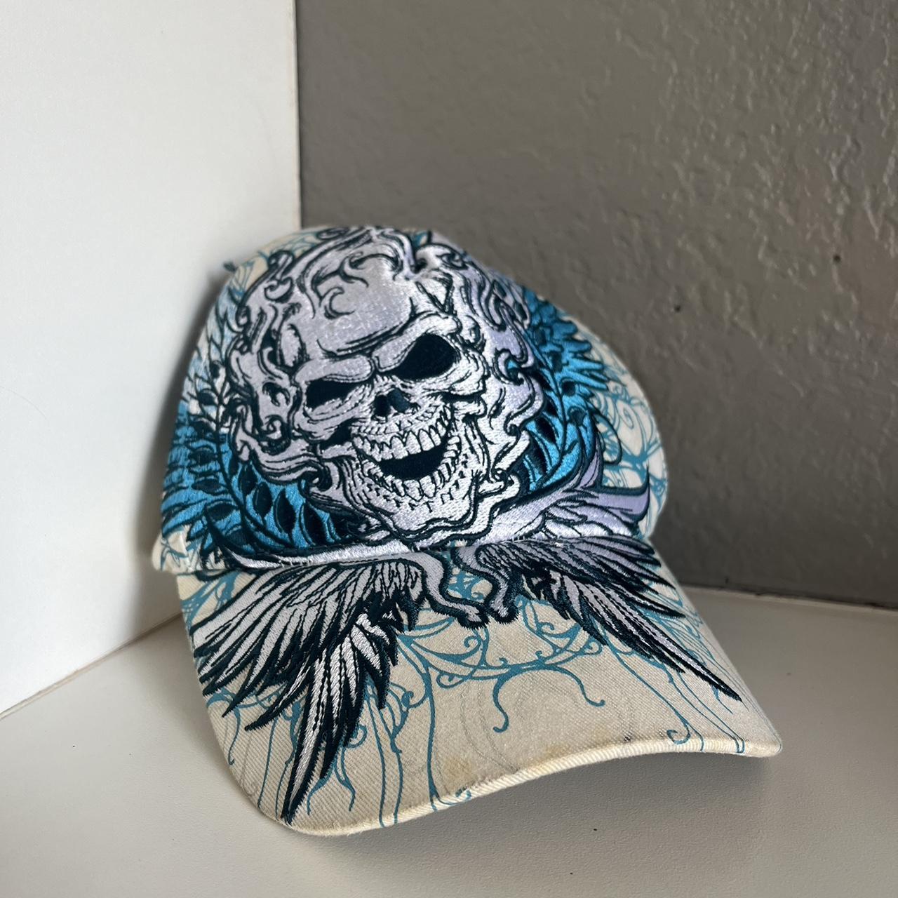 Source Unknown Women's Caps - Multi/White – white… - image 2