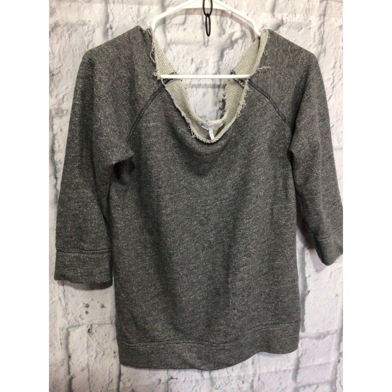 Delia's Women's Grey Hoodie