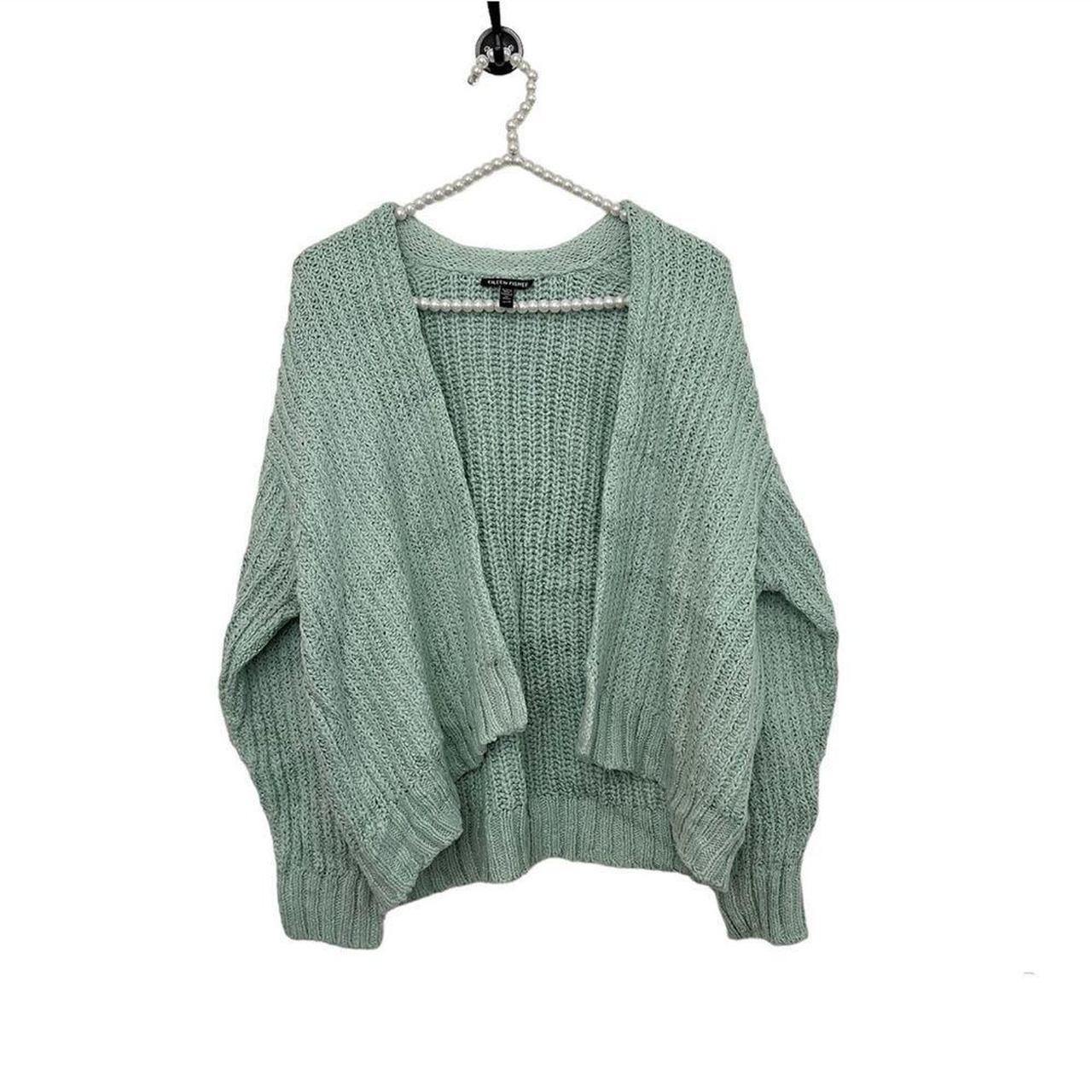 Eileen fisher deals green cardigan