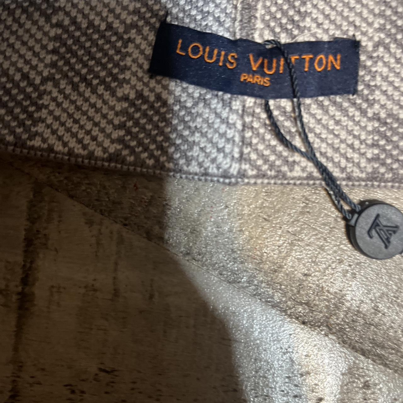 GREY Louis Vuitton Beanie One Size - Depop