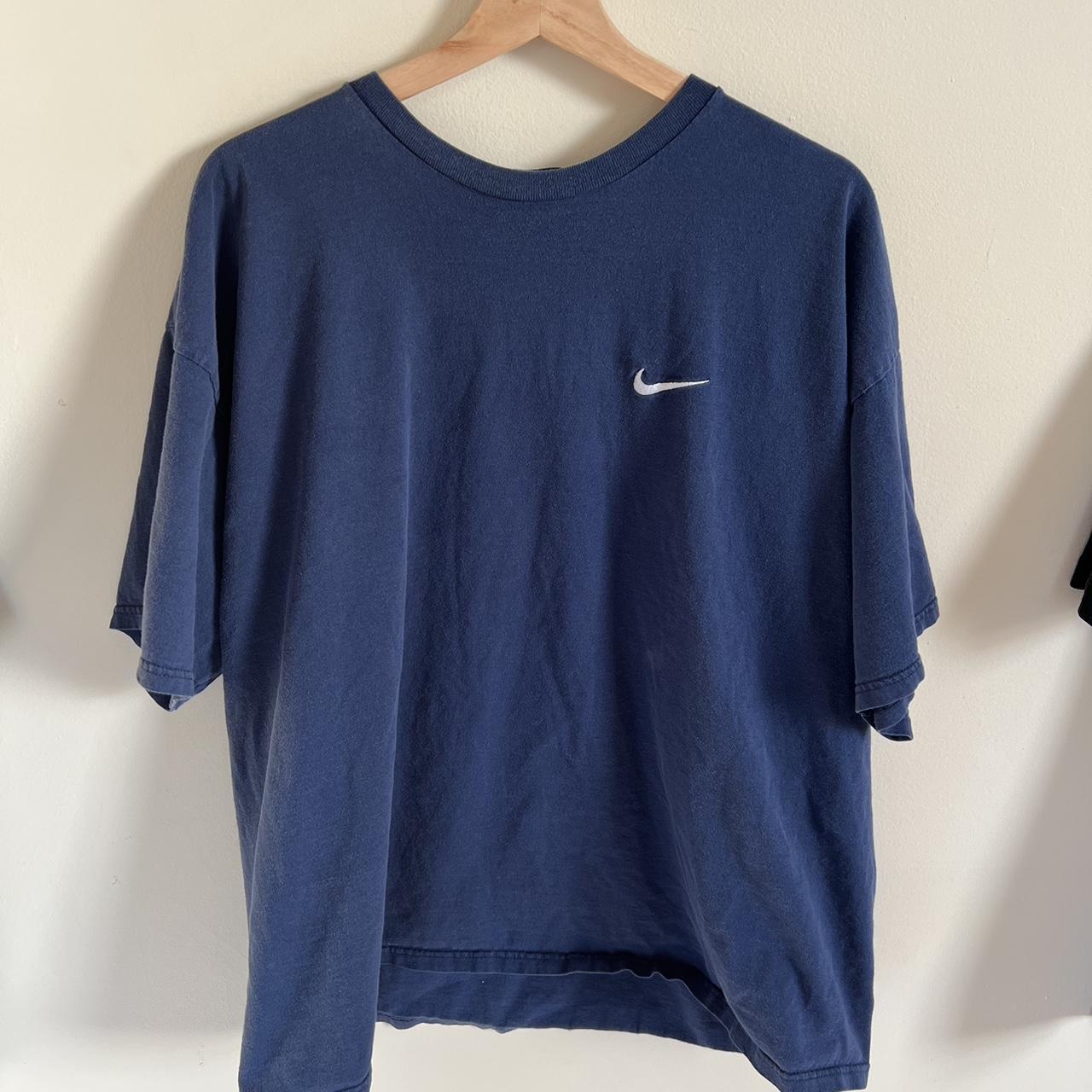 Nike Men's Navy T-shirt | Depop