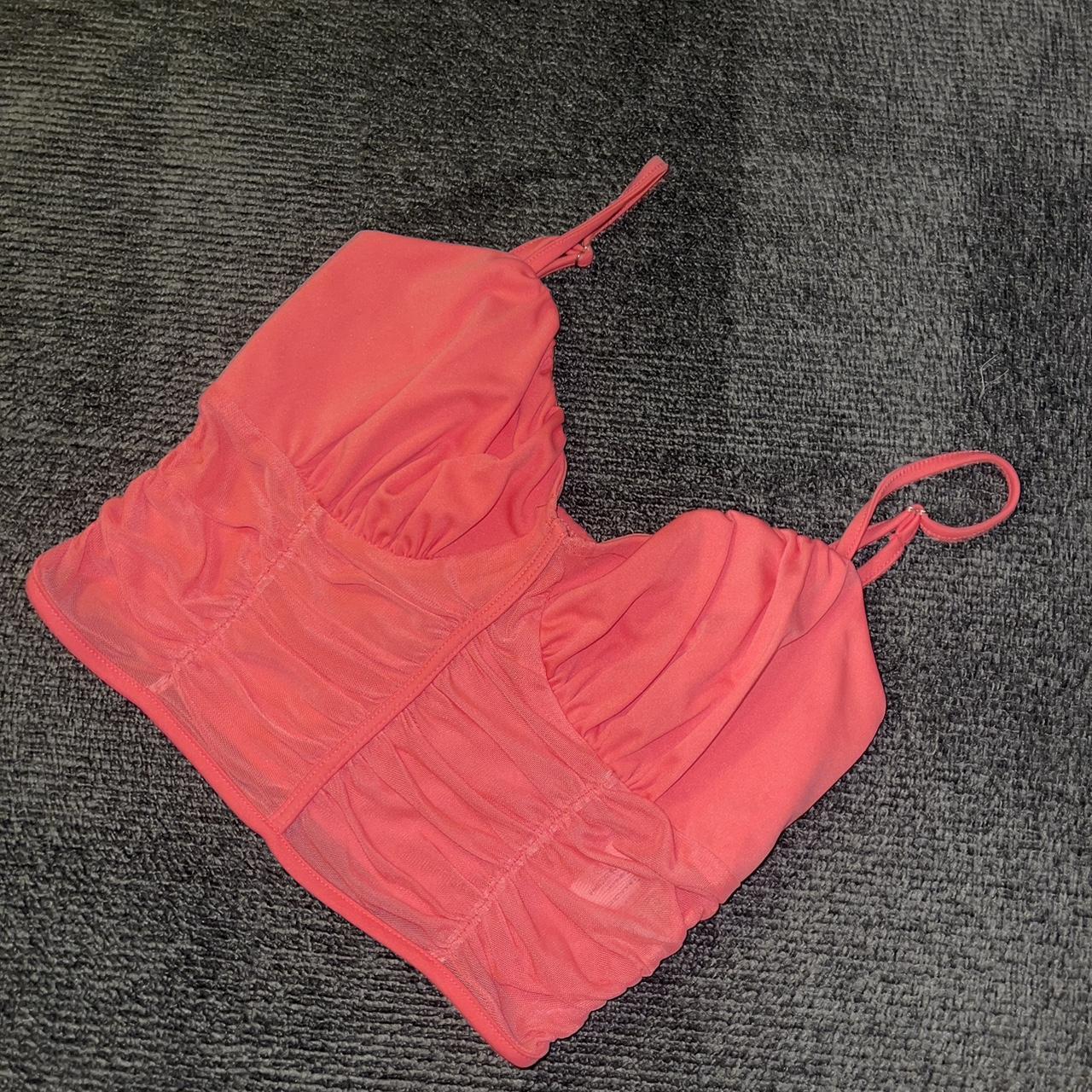 - Pink singlet 🩷 - Size XS - Worn once, perfect... - Depop