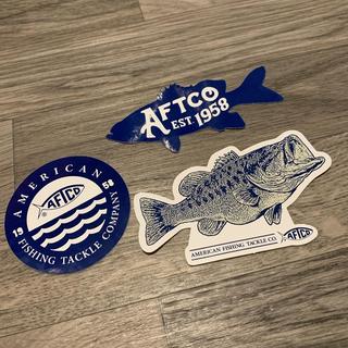 Aftco sticker bundle Lot of 3 American Fishing - Depop