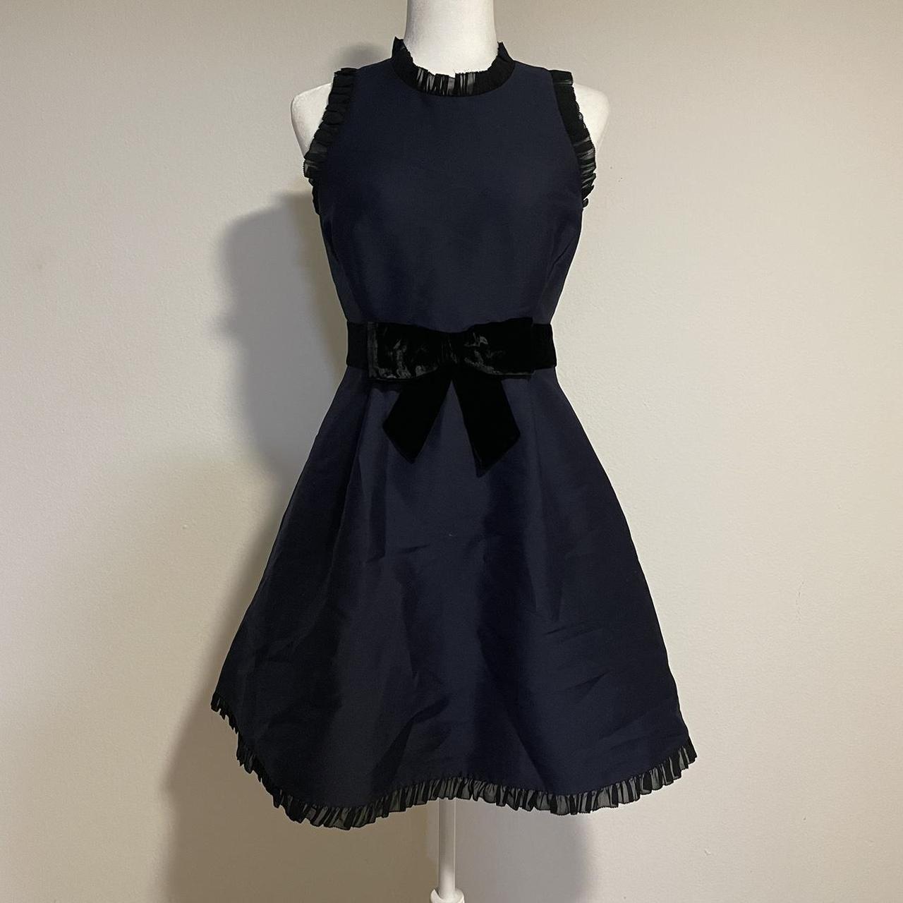 Kate Spade Bow Back Dress in Blue