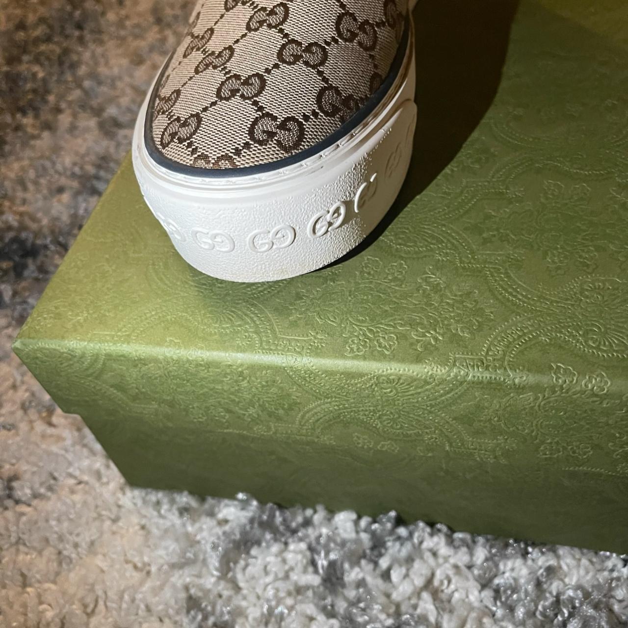 Gucci Tennis 1977 Slip-On Sneaker. Size 36. - Depop