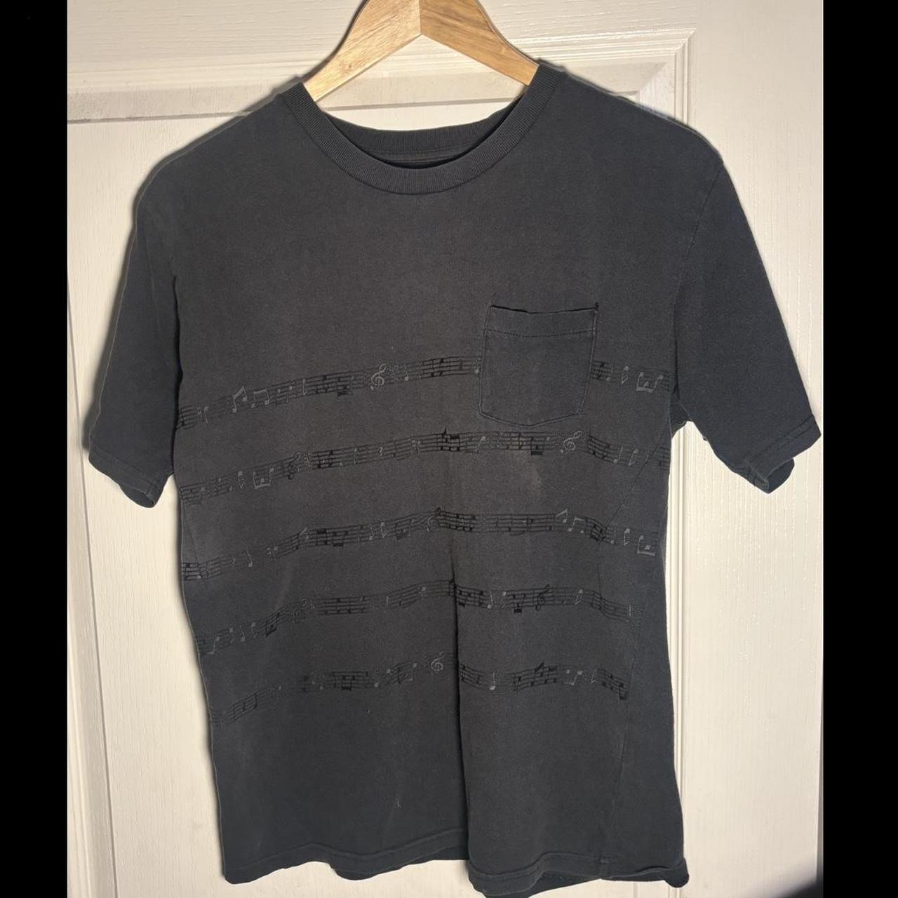 トップス number(n)ine Sabotage musical noteTshirt Number (N)ine × Takahiromiyashita The Soloist. Number Nine
