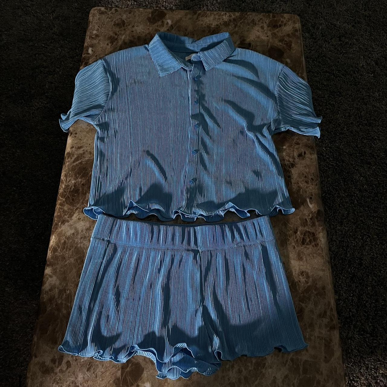 Target Women's Blue Jumpsuit Depop