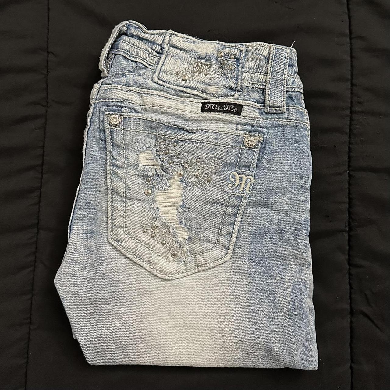 Womens Miss Me Jeans Size 26 Size 26inseam Is 33 Depop 7665