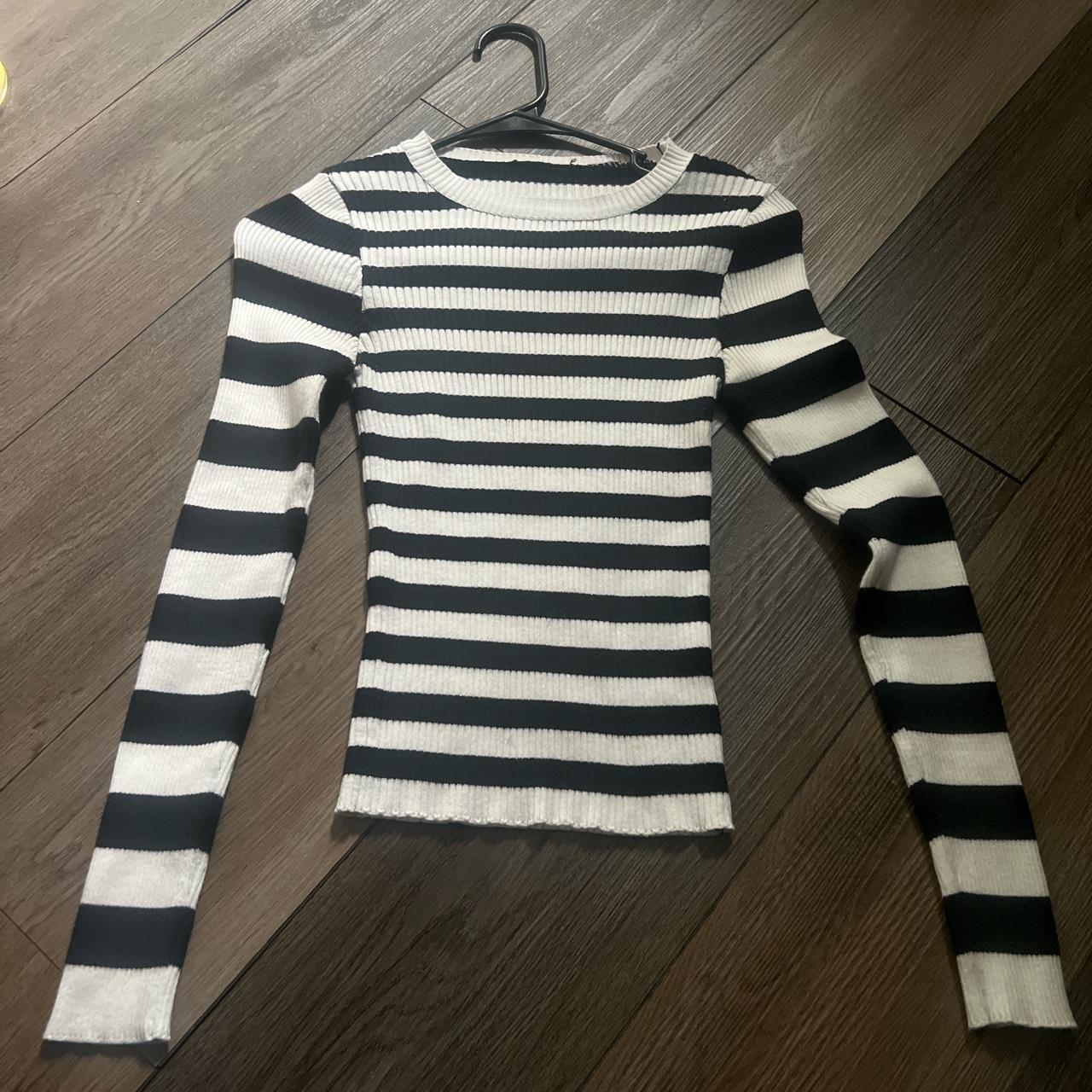 Striped sweater. It doesn’t have the tag but I got... - Depop