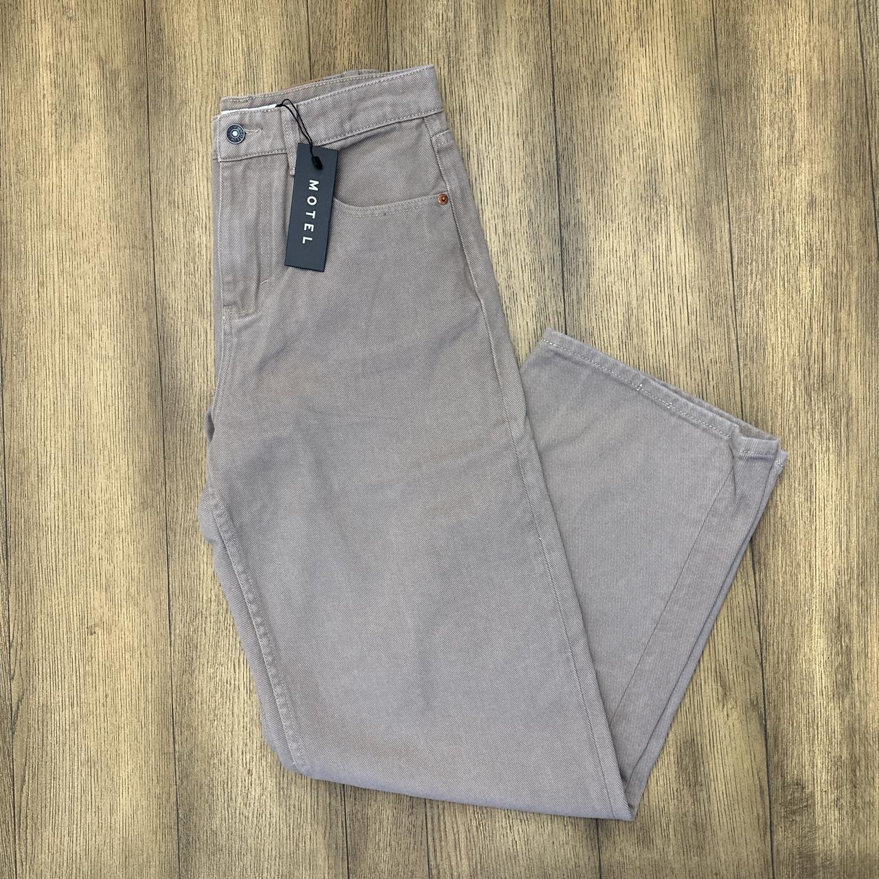 motel rocks parallel jeans in burnt olive (never... Depop