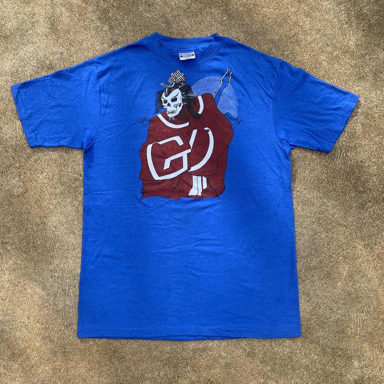 Vintage 80’s Grateful Dead Samurai Band Tee... - Depop