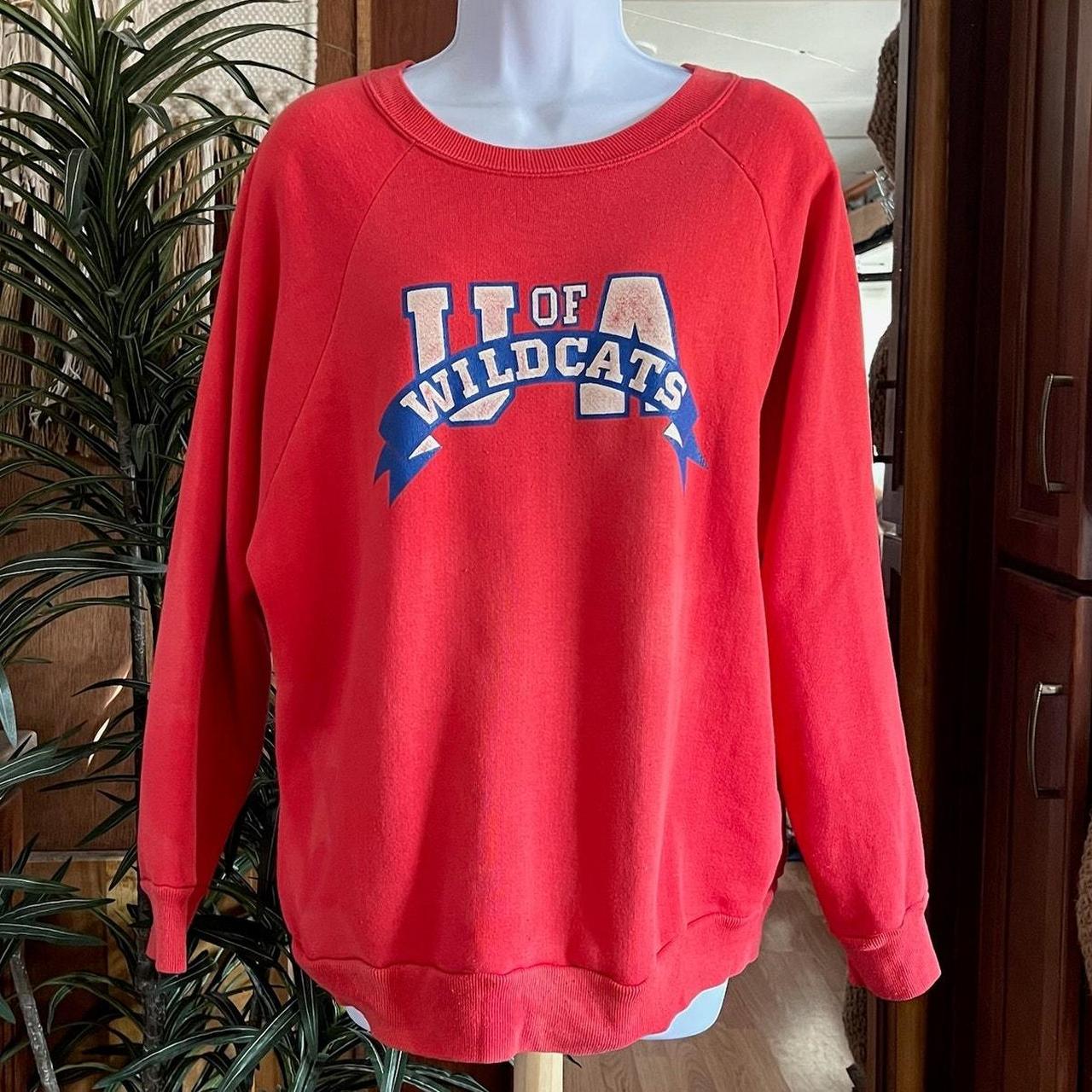 Source Unknown Men's Sweatshirt - Red - S – 90s c… - image 1