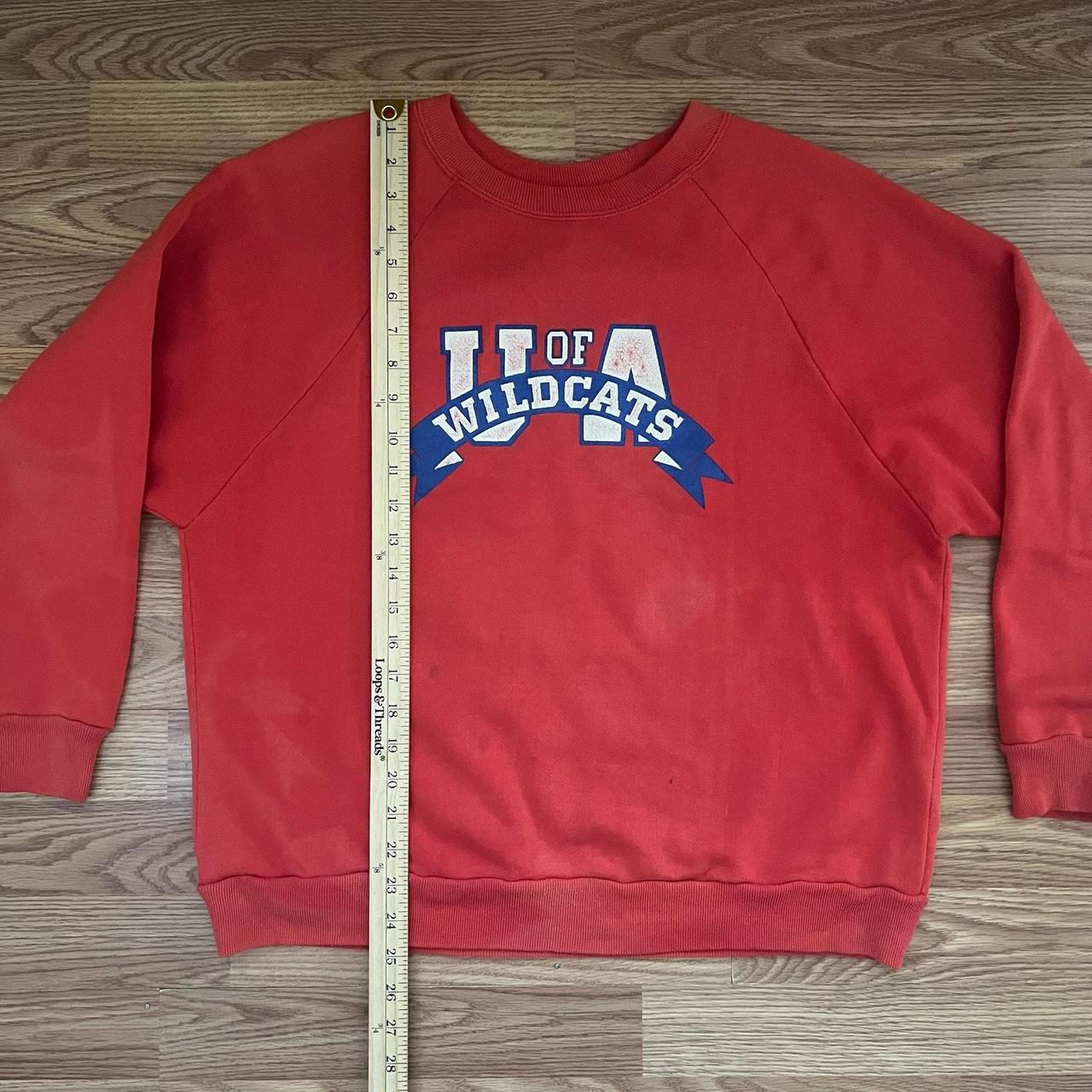 Source Unknown Men's Sweatshirt - Red - S – 90s c… - image 3