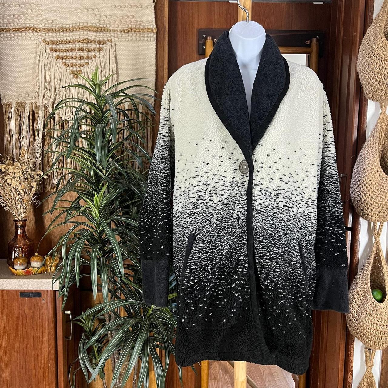 Source Unknown Women's Polyester Jacket - Black/W… - image 1