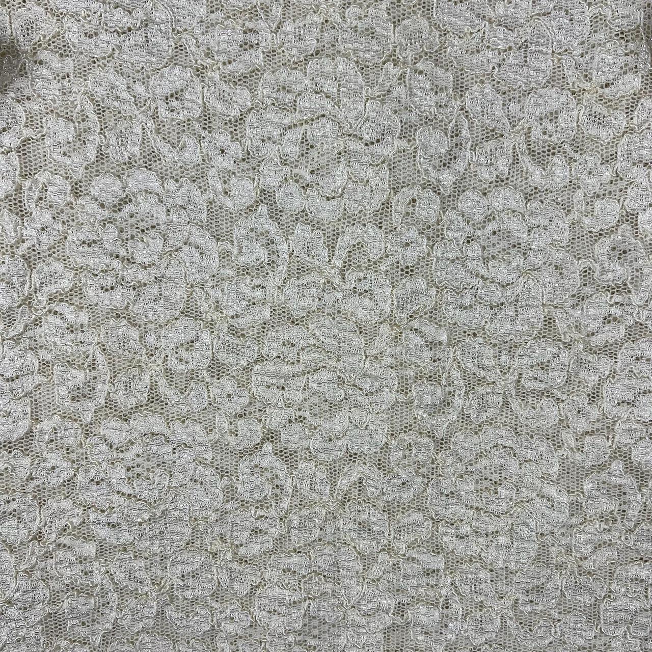 Source Unknown Women's Blouse - Cream - XS – Y2K … - image 5