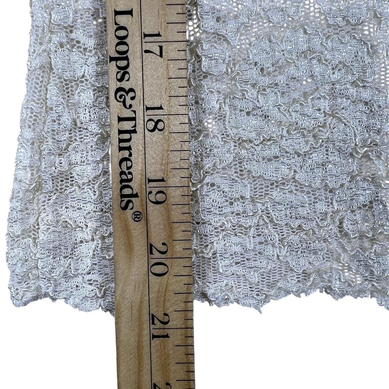 Source Unknown Women's Blouse - Cream - XS – Y2K … - image 8