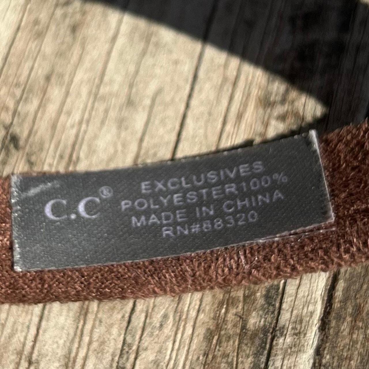 Source Unknown Women's Polyester Hat - Brown/Tan … - image 4