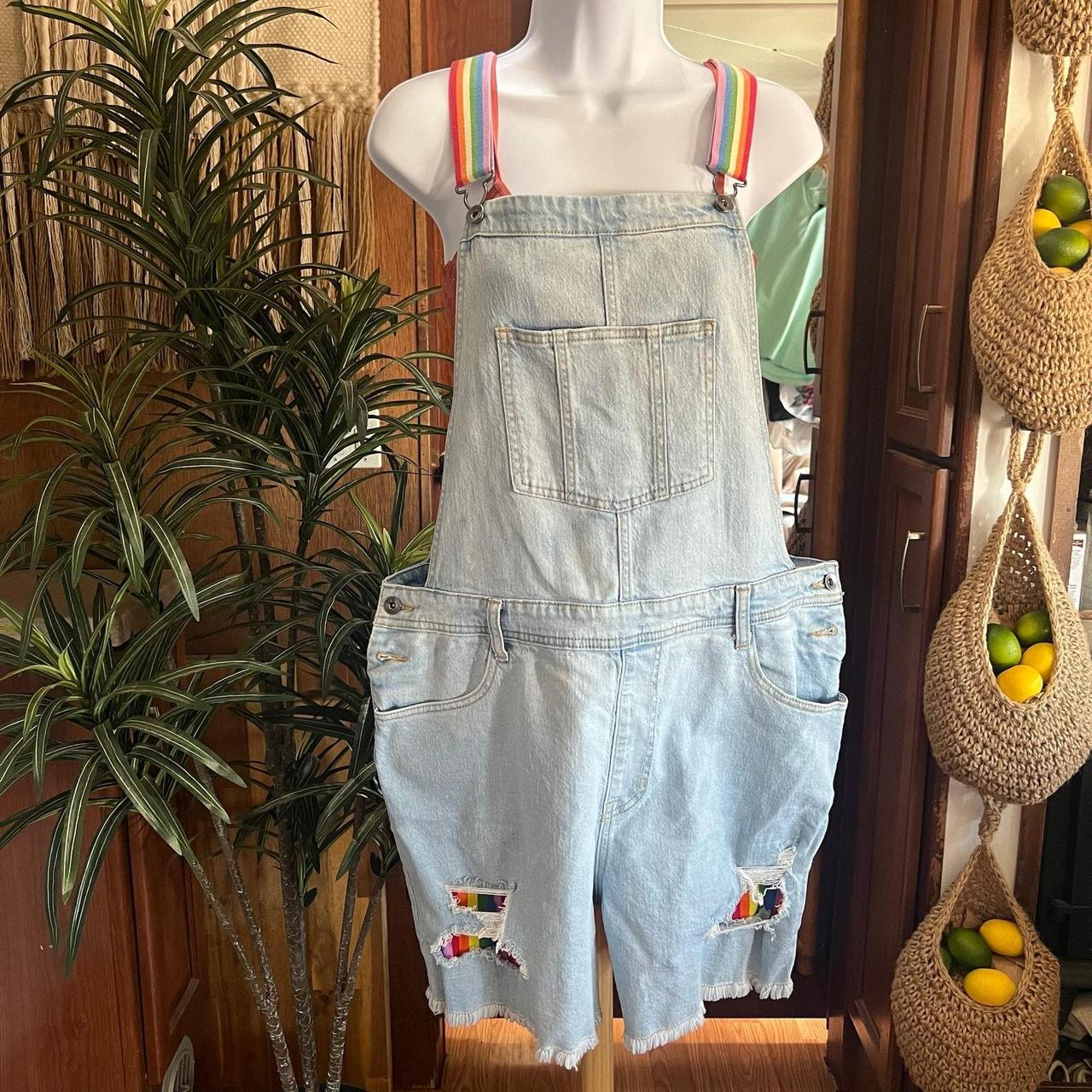 Source Unknown Women's Bottom - Blue/Multi - L – … - image 1