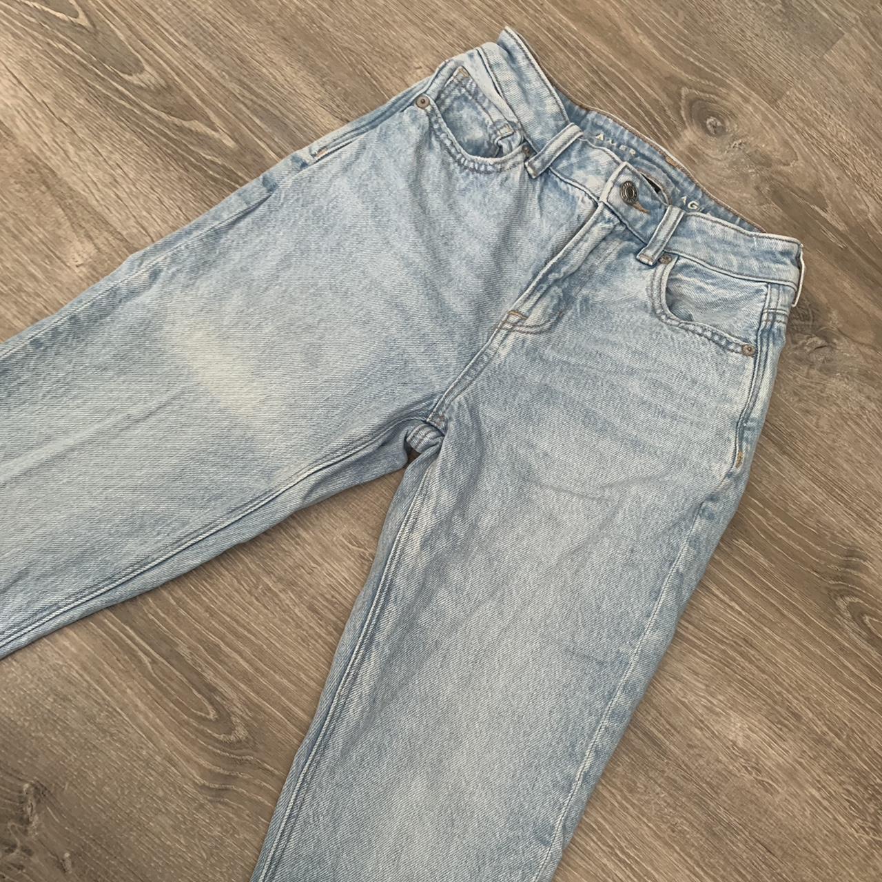 American Eagle Mom Jeans Tagged a size 000 best... - Depop