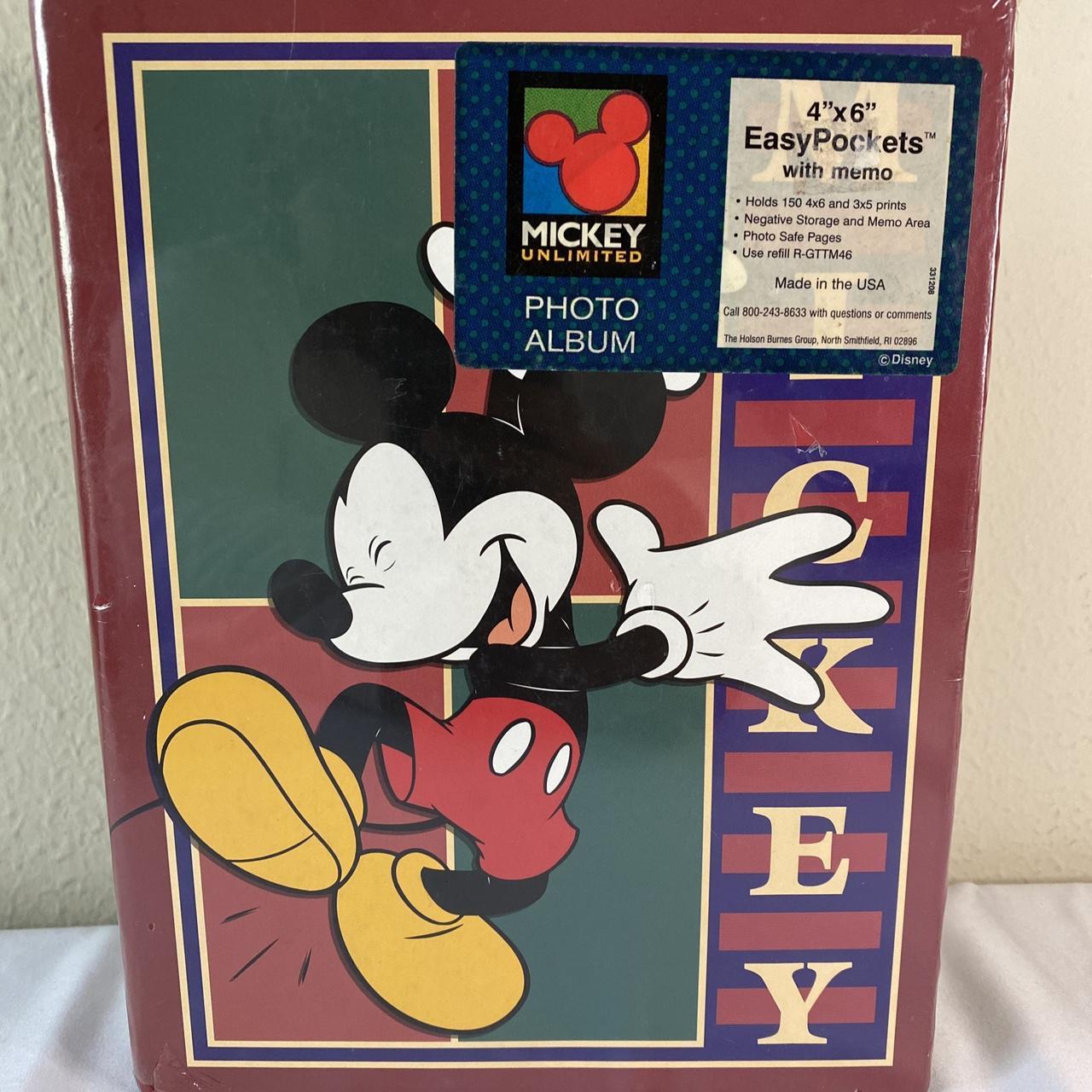 D) Vintage Disney Mickey Mouse Unlimited Photo | Depop