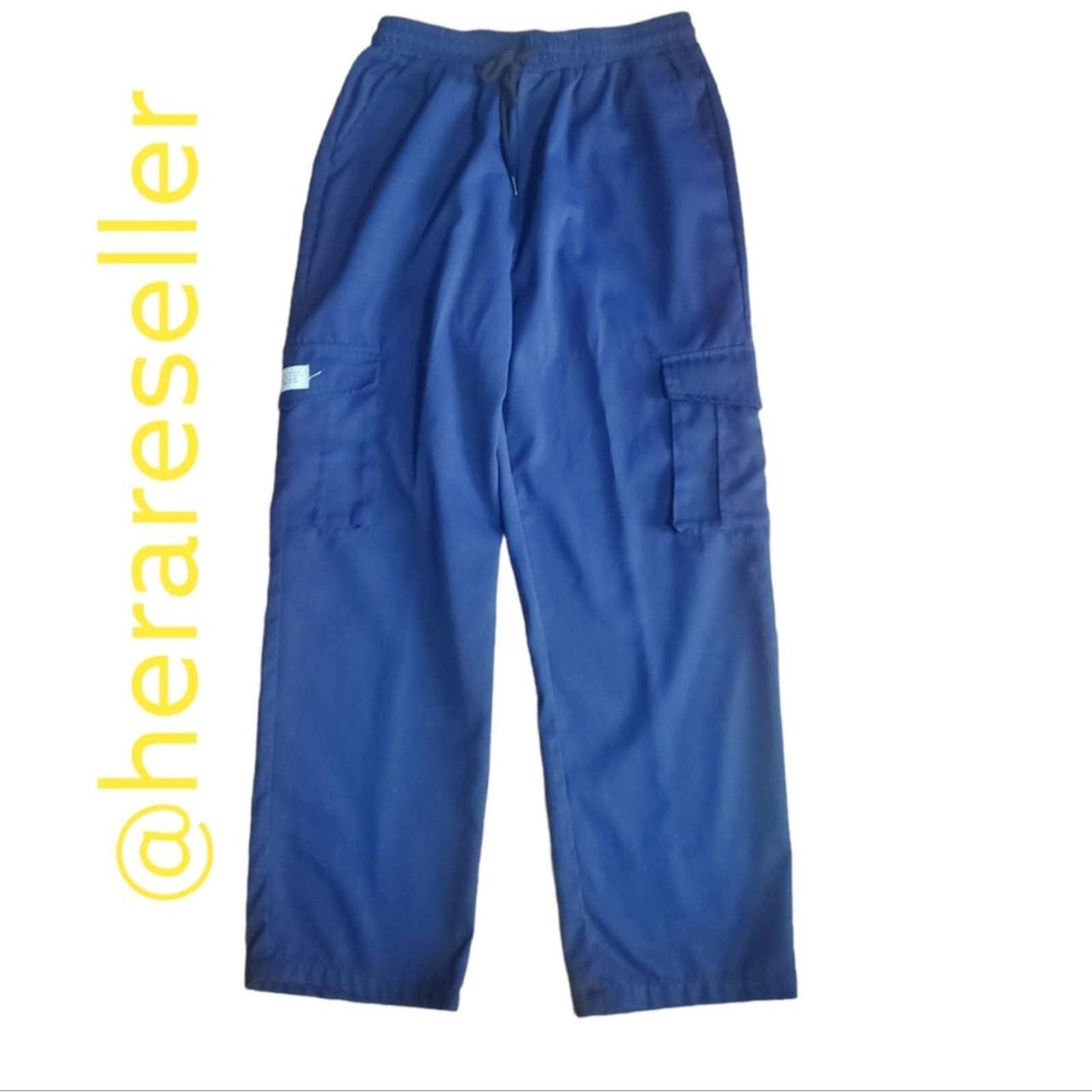 Men Flap Pocket Side Drawstring Waist Cargo Pants