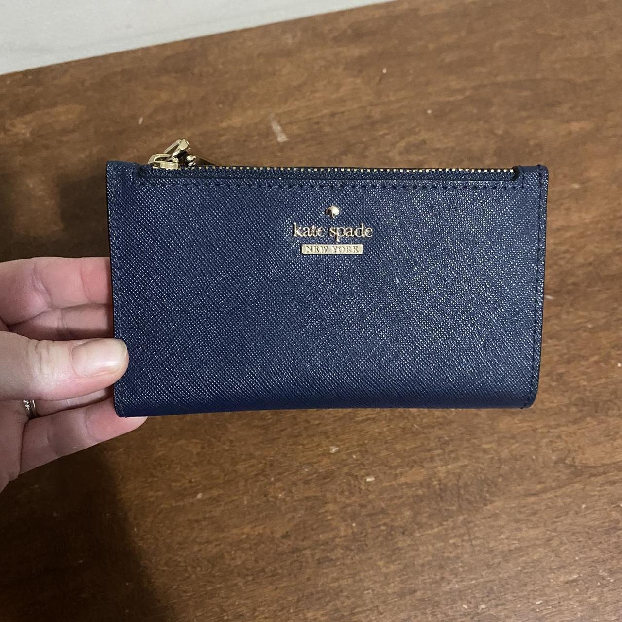 Kate spade discount navy blue wallet