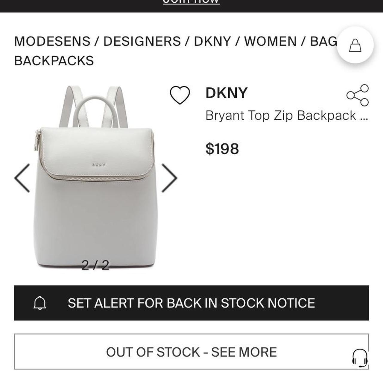 DKNY Bryant Top Zip Backpack