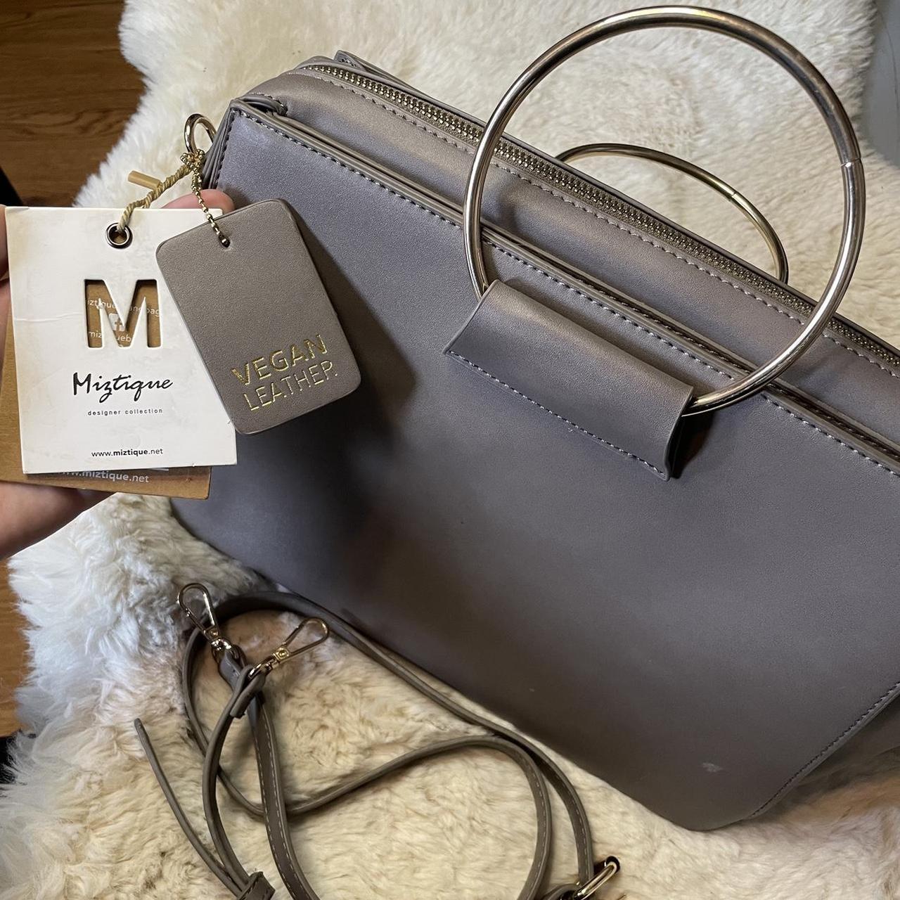 Miztique handbags vegan clearance leather