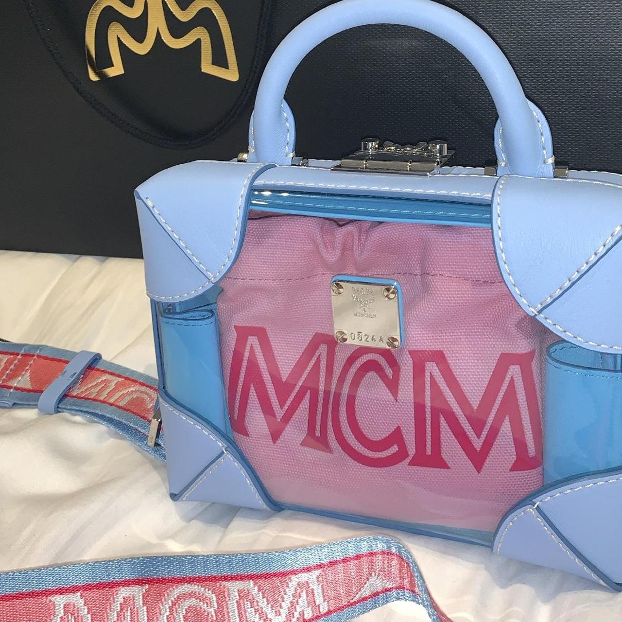 Mcm hologram bag hotsell