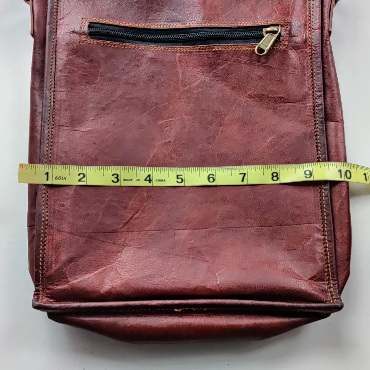 KOMAL'S Passion Leather Handmade Crossbody Messenger... Depop