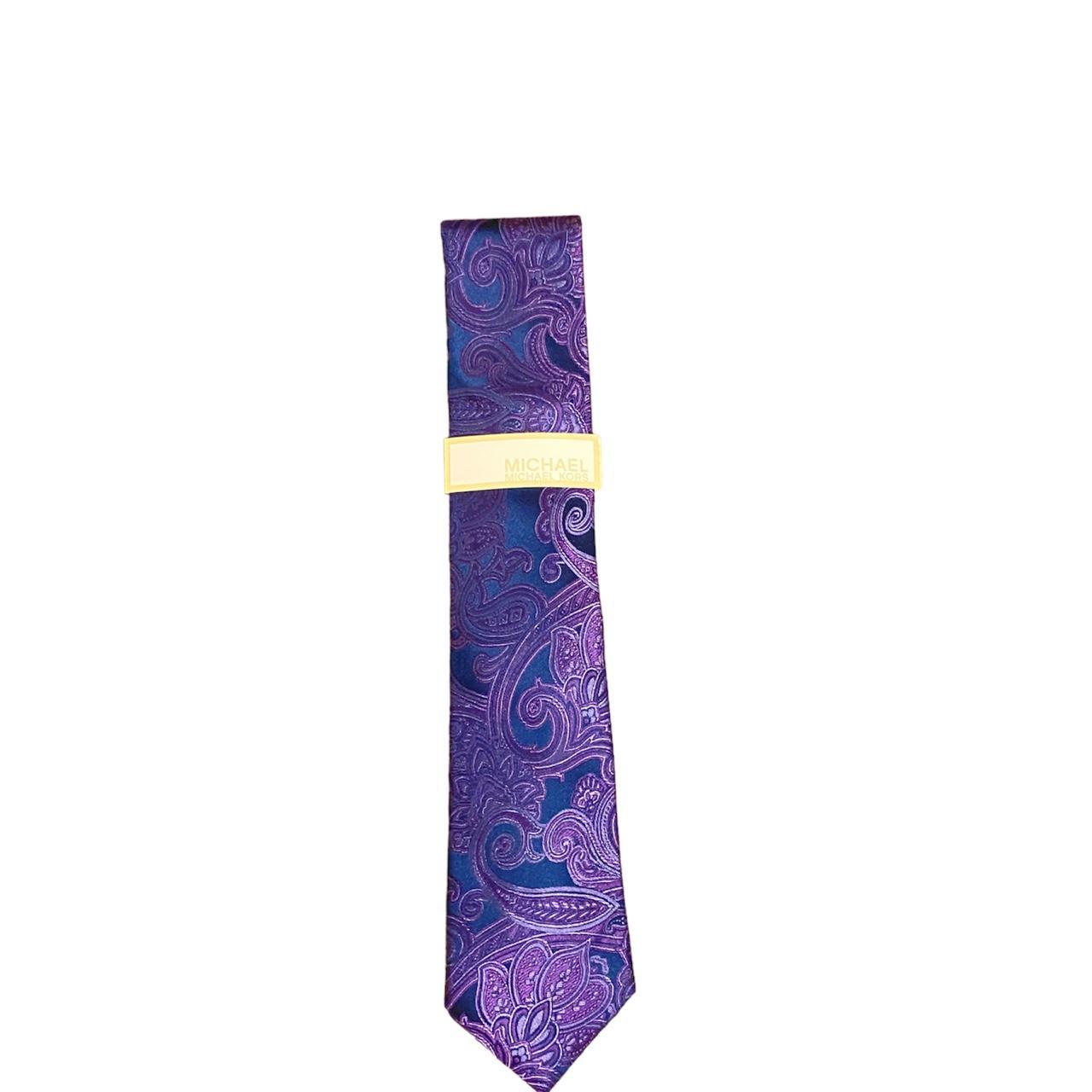 kohls purple tie