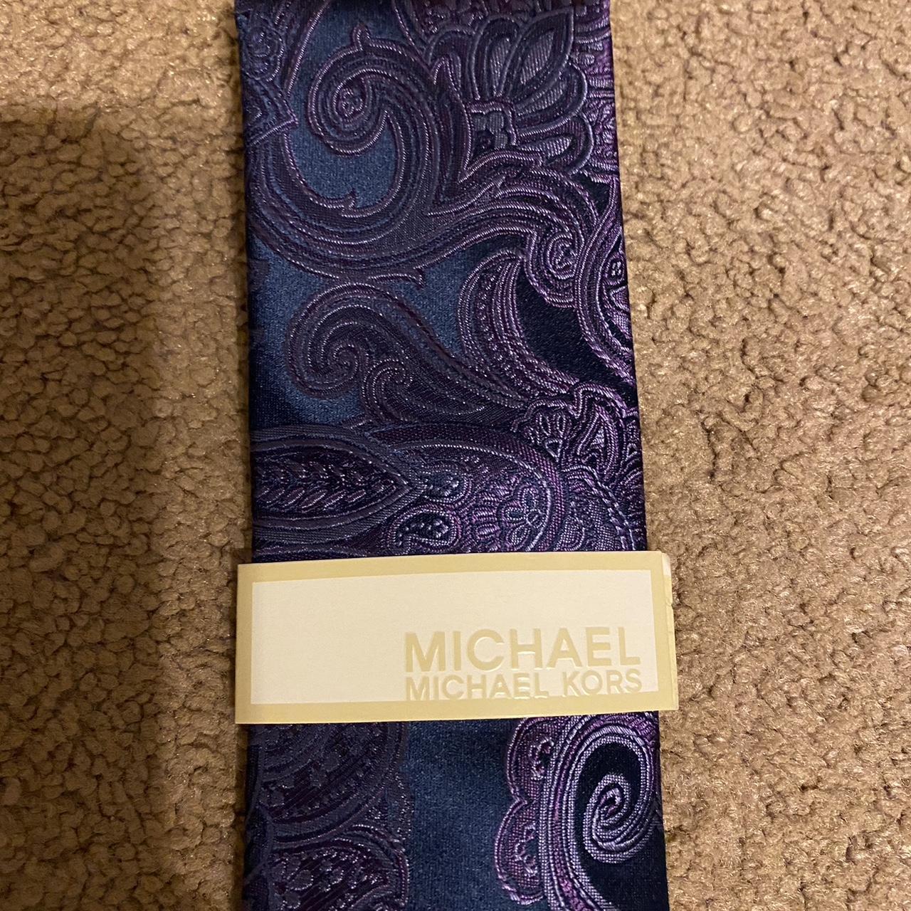 kohls purple tie