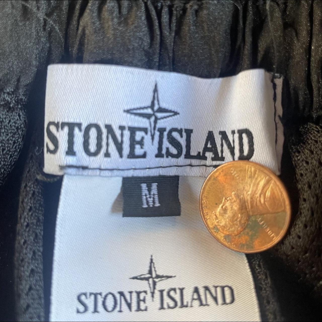 Stone Island Men's Black Shorts (3)