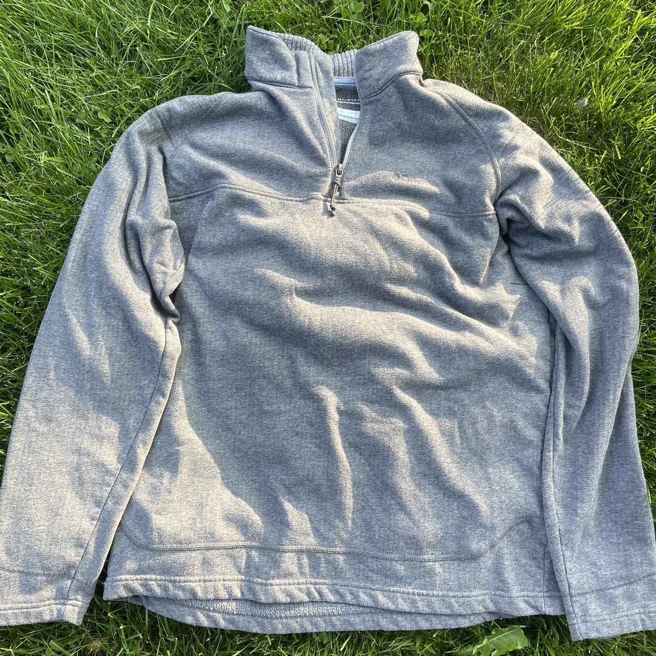 Columbia Sportswear Men's Grey Sweatshirt | Depop