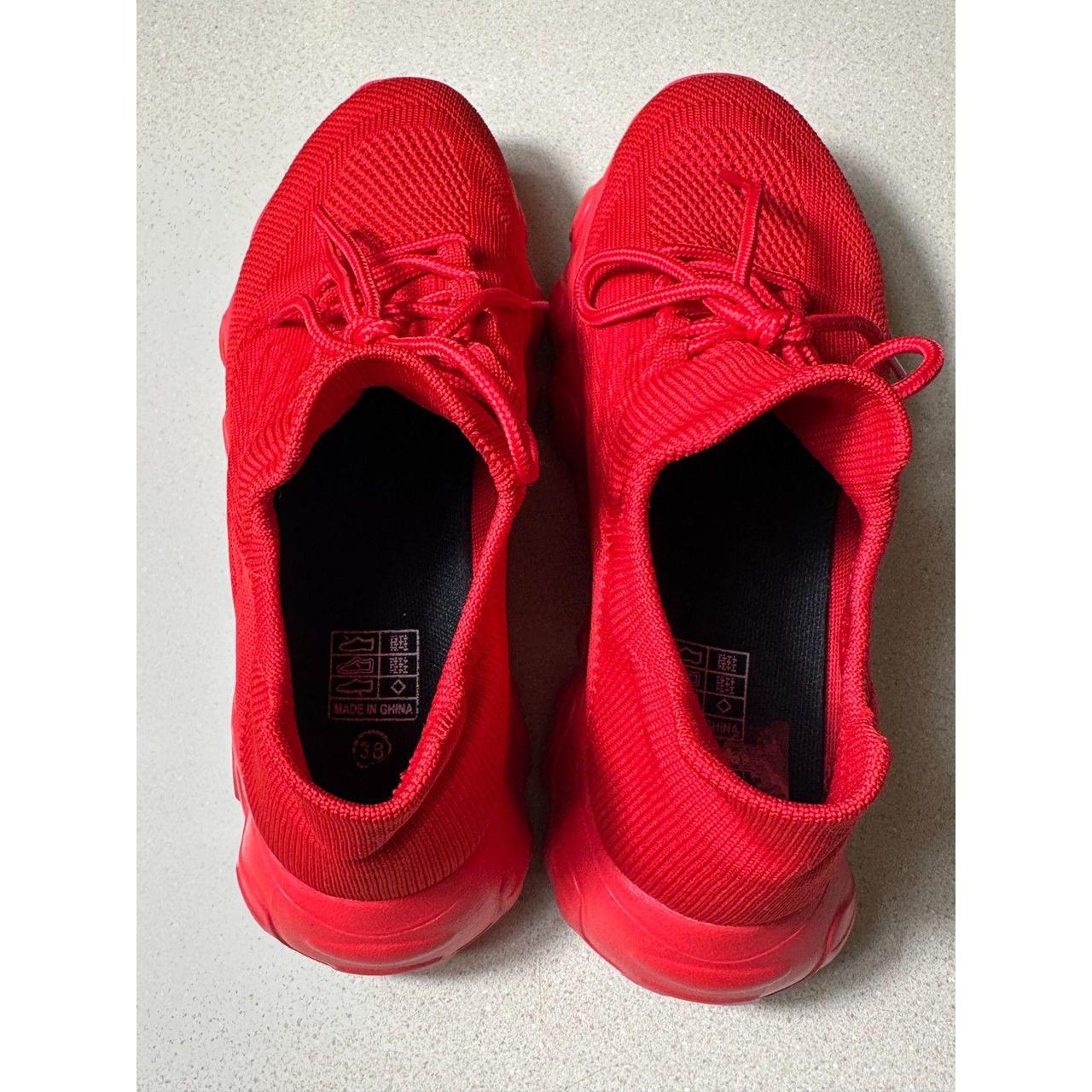 Source Unknown Women's Sneakers - Red - US 7.5 – … - image 2