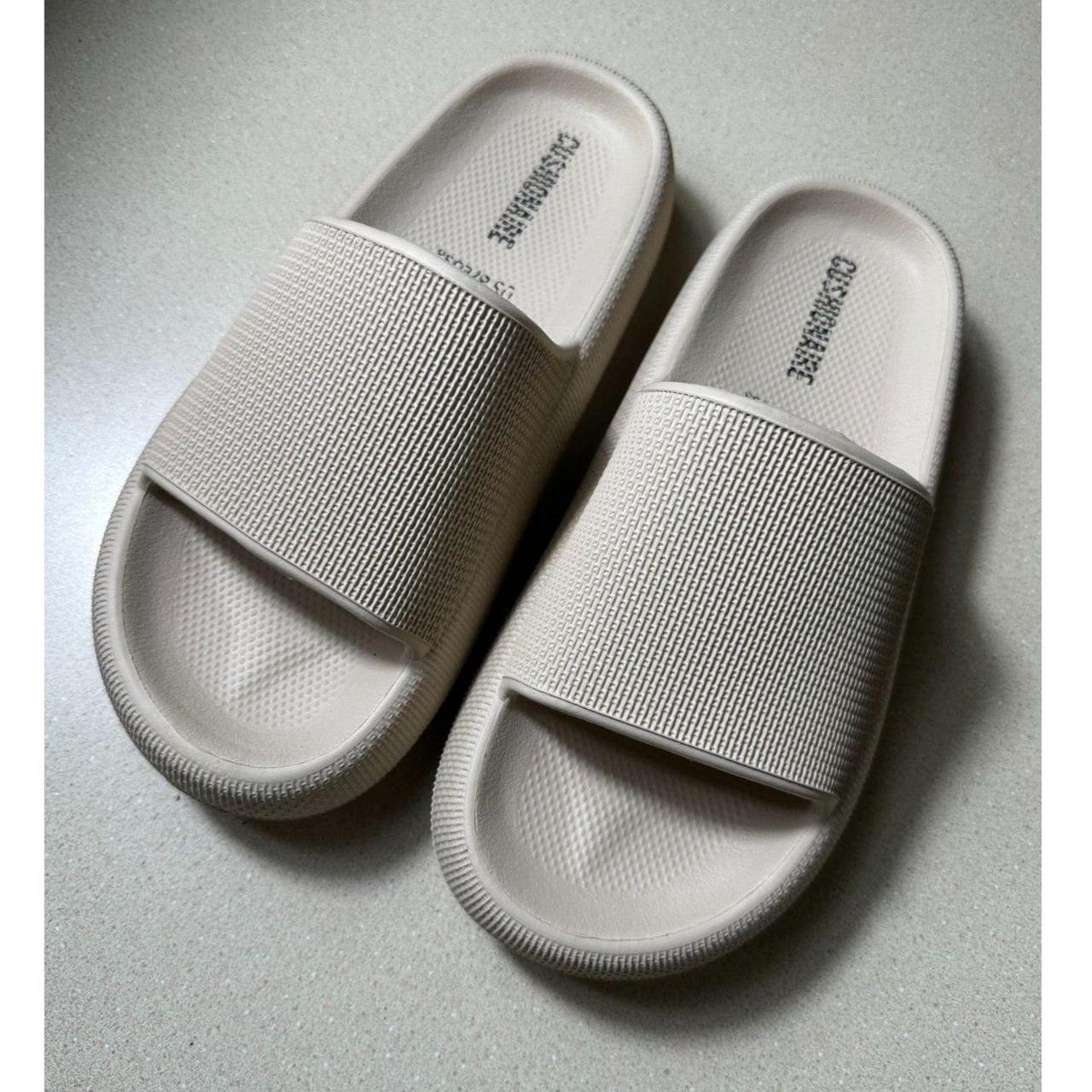 Source Unknown Women's Slides - Tan - US 8 – Cush… - image 1