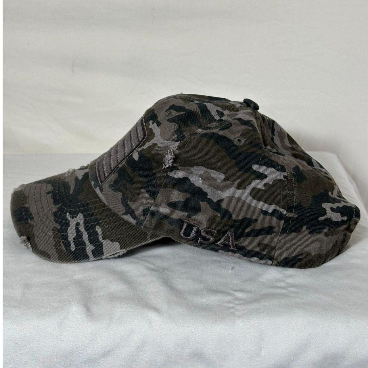 Source Unknown Men's Caps - Multi – Distressed Ca… - image 2