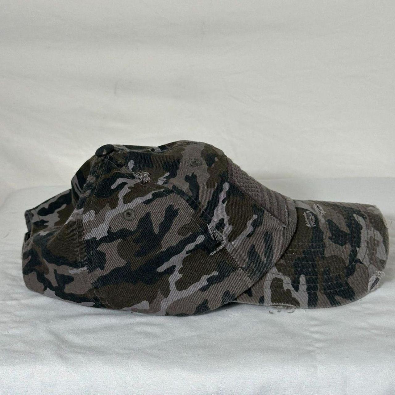 Source Unknown Men's Caps - Multi – Distressed Ca… - image 3