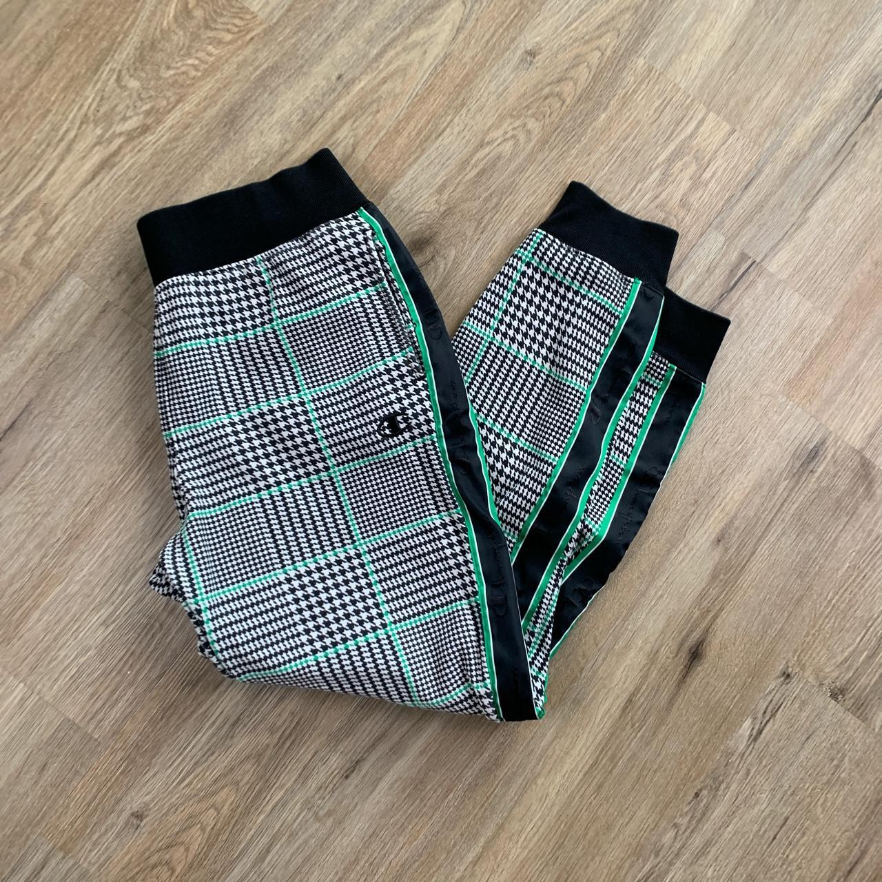 Plaid champion sale joggers