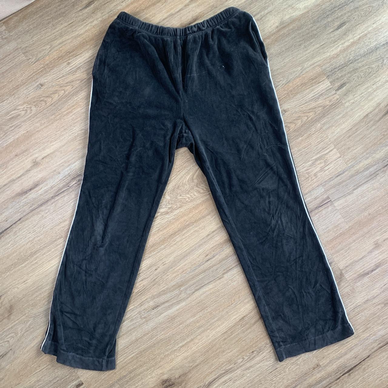Christian Dior Women's Black and White Joggers-tracksuits | Depop