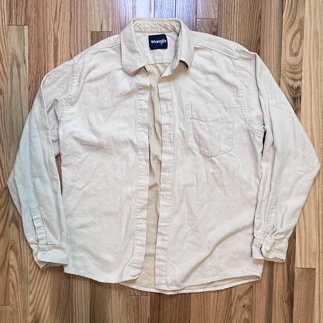 Vintage wrangler button down on sale shirt