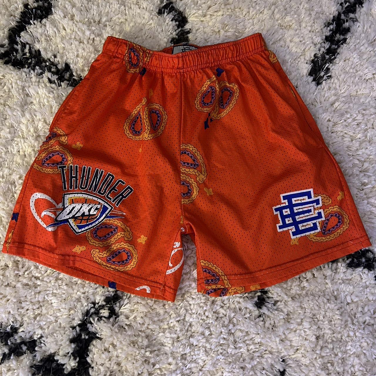 Eric Emanuel OKC Thunder Shorts Size M Barely Used Depop