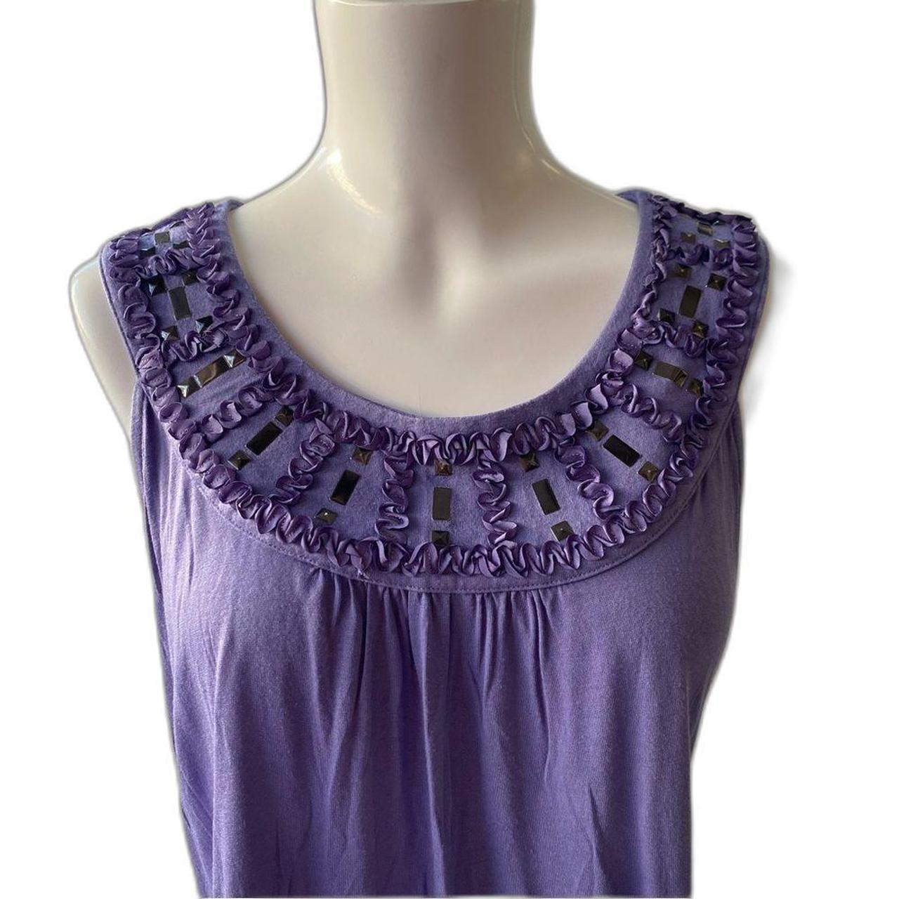 Source Unknown Women's Blouse - Purple - M – Kisc… - image 1
