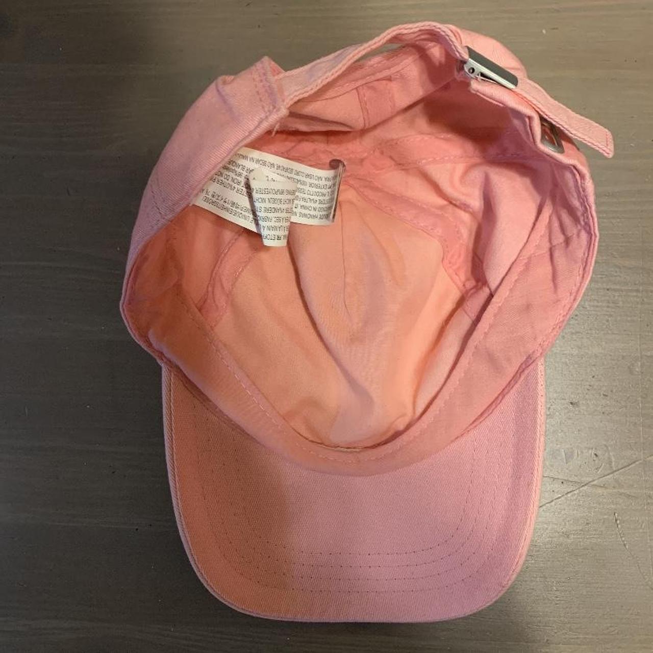 Pink hat Cute pink cap with adjustable sizing. Depop